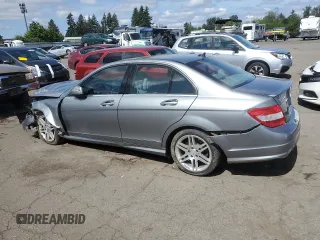 2008 Mercedes-Benz C 350 Sport with VIN WDDGF56X78F155772, listed as a Copart auction lot 55362405 with 117,260 mi miles and Salvage title. Bid and sale history available at DreamBid. Image 2.