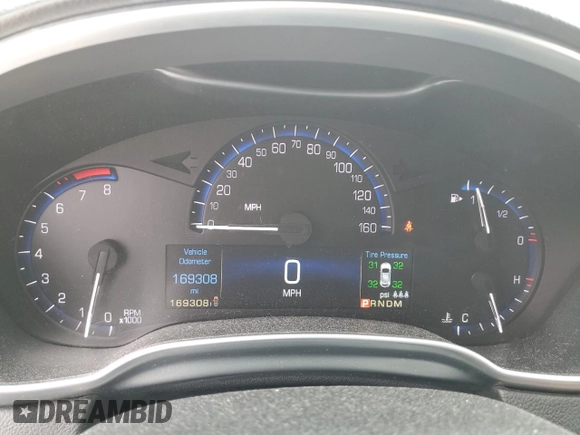 2014 Cadillac SRX Performance Collection with VIN 3GYFNCE34ES659404, listed as a Copart auction lot 54991955 with 169,308 mi miles and Clean title. Bid and sale history available at DreamBid. Image 9.