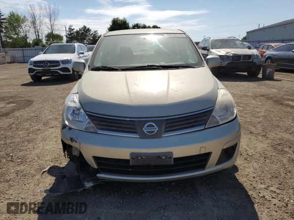 2007 Nissan Versa SL with VIN 3N1BC11E17L438140, listed as a Copart auction lot 59628215 with 167,343 mi miles and Salvage title. Bid and sale history available at DreamBid. Image 5.