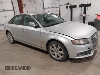 2010 Audi A4 2.0T Premium with VIN WAUAFAFL5AN058231, listed as a IAAI auction lot 41561885 with 100,975 mi miles. Bid and sale history available at carsss.com. Image 1.