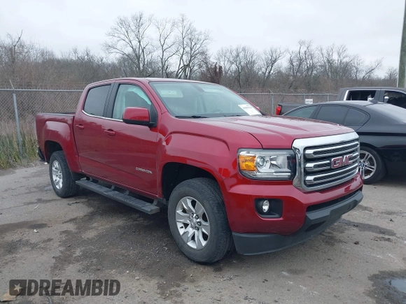 2018 GMC Canyon 2WD SLE with VIN 1GTG5CEN5J1285392, listed as a IAAI auction lot 41596516 with 73,885 mi miles. Bid and sale history available at carsss.com. Image 1.