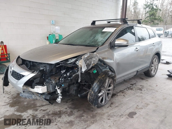 2012 Mazda CX-9 Grand Touring with VIN JM3TB3DV5C0342120, listed as a IAAI auction lot 41657813 with 1 mi miles. Bid and sale history available at carsss.com. Image 2.