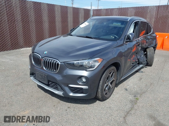 2018 BMW X1 xDrive28i with VIN WBXHT3C30J5L34702, listed as a IAAI auction lot 41935803 with 42,174 mi miles. Bid and sale history available at carsss.com. Image 17.
