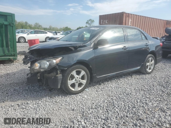 2011 Toyota Corolla L with VIN 2T1BU4EE3BC673835, listed as a Copart auction lot 53743855 with 109,951 mi miles and Salvage Title. Bid and sale history available at carsss.com. Image 1.
