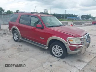 2007 Ford Explorer Eddie Bauer with VIN 1FMEU64E17UA54473, listed as a IAAI auction lot 42544796 with 217,499 mi miles and . Bid and sale history available at DreamBid. Image 1.
