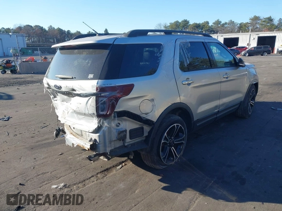 2014 Ford Explorer Sport z VIN 1FM5K8GTXEGA46671, wystawiony jako IAAI lot #41336871 z przebiegiem 74 225 mil mil oraz . Historia ofert i sprzedaży dostępna na DreamBid. Obrazek 4.