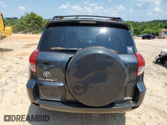 2006 Toyota RAV4 Sport with VIN JTMZD32V666004033, listed as a Copart auction lot 63050885 with 195,386 mi miles and Clean title. Bid and sale history available at DreamBid. Image 6.