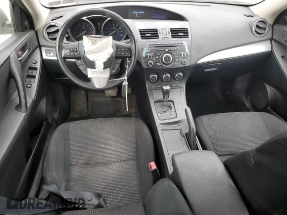 2013 Mazda 3 i Touring with VIN JM1BL1L83D1712686, listed as a Copart auction lot 46479425 with 188,740 mi miles and Salvage title. Bid and sale history available at DreamBid. Image 8.