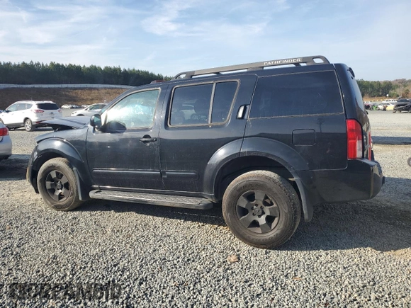 2007 Nissan Pathfinder SE with VIN 5N1AR18W87C644181, listed as a Copart auction lot 82794994 with 0 mi miles and Salvage Title. Bid and sale history available at carsss.com. Image 2.