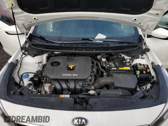 2017 Kia Forte LX with VIN 3KPFK4A73HE085281, listed as a Copart auction lot 47252125 with 0 mi miles and Salvage Title. Bid and sale history available at carsss.com. Image 11.