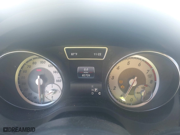 2016 Mercedes-Benz CLA with VIN WDDSJ4GB5GN304819, listed as a IAAI auction lot 40821158 with 82,726 mi miles. Bid and sale history available at carsss.com. Image 7.