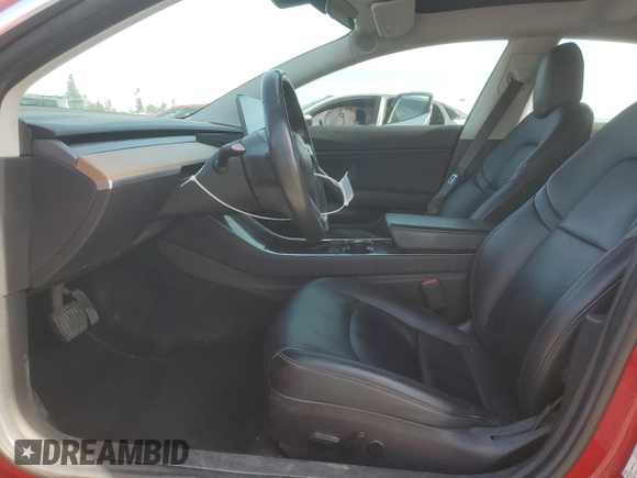 2018 Tesla Model 3 Long Range Battery with VIN 5YJ3E1EA5JF013044, listed as a Copart auction lot 49926055 with 102,158 mi miles and Salvage Title. Bid and sale history available at DreamBid. Image 7.