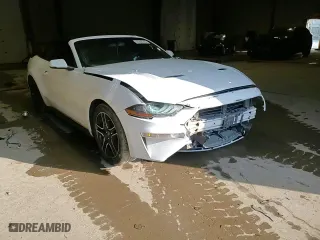 2020 Ford Mustang EcoBoost with VIN 1FATP8UH7L5185247, listed as a Copart auction lot 42362145 with 77,188 mi miles and Salvage Title. Bid and sale history available at carsss.com. Image 10.