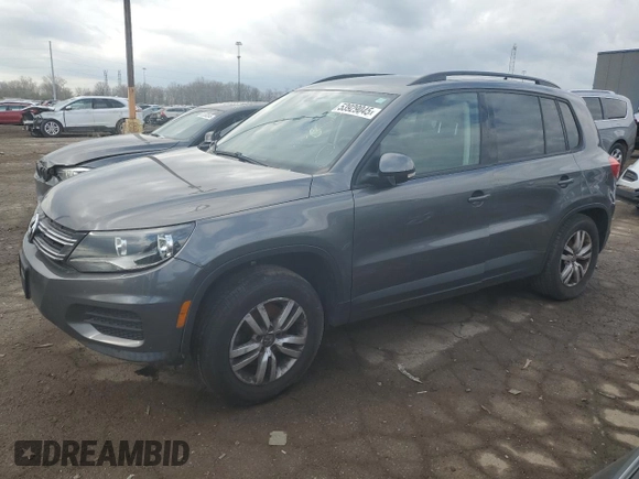 2017 Volkswagen Tiguan S with VIN WVGBV7AXXHK012411, listed as a Copart auction lot 53929045 with Not Provided miles and Clean Title. Bid and sale history available at DreamBid. Image 1.