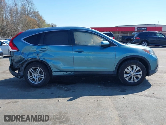 2013 Honda CR-V EX-L with VIN 5J6RM4H71DL003024, listed as a IAAI auction lot 41889010 with 147,126 mi miles. Bid and sale history available at carsss.com. Image 14.