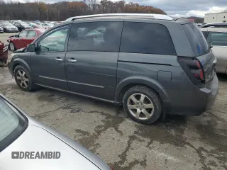 2009 Nissan Quest S with VIN 5N1BV28U29N108192, listed as a Copart auction lot 81455434 with 250,534 mi miles and Salvage Title. Bid and sale history available at carsss.com. Image 2.