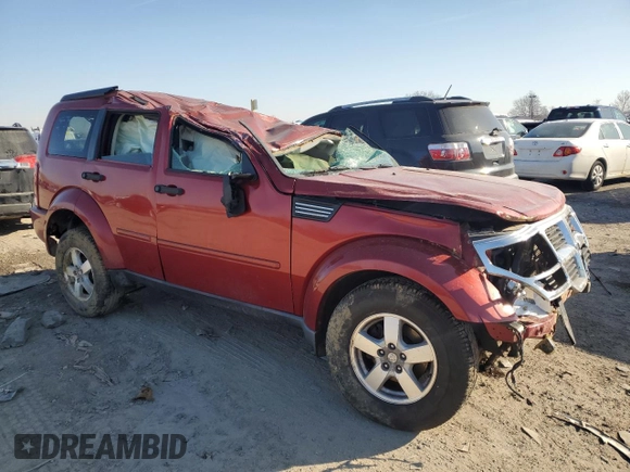 2009 Dodge Nitro SE z VIN 1D8GT28K69W531433, wystawiony jako Copart lot #46441485 z przebiegiem Nie podano mil oraz Szkoda całkowita • Salvage title. Historia ofert i sprzedaży dostępna na DreamBid. Obrazek 4.