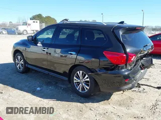 2020 Nissan Pathfinder SL with VIN 5N1DR2CN5LC577504, listed as a IAAI auction lot 41332874 with 82,308 mi miles. Bid and sale history available at carsss.com. Image 3.
