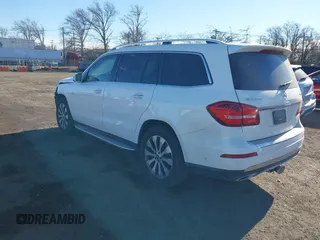 2019 Mercedes-Benz GLS 450 with VIN 4JGDF6EE1KB237803, listed as a IAAI auction lot 41441560 with 27,869 mi miles and . Bid and sale history available at DreamBid. Image 3.