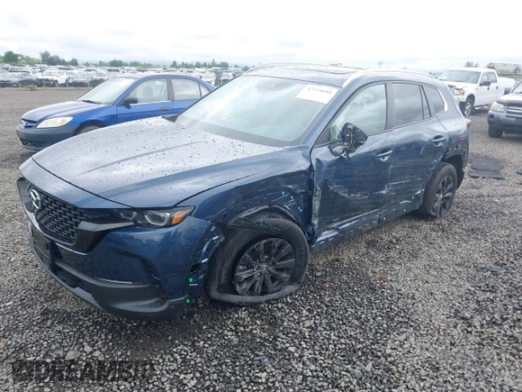 2024 Mazda CX-50 S Premium with VIN 7MMVABDM7RN187975, listed as a IAAI auction lot 42334688 with 11,942 mi miles and . Bid and sale history available at DreamBid. Image 2.