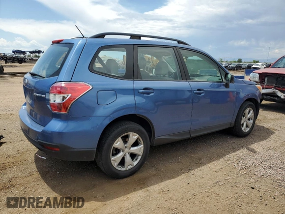 2015 Subaru Forester 2.5i with VIN JF2SJABC6FH487087, listed as a Copart auction lot 64630205 with 132,726 mi miles and Salvage title. Bid and sale history available at DreamBid. Image 3.
