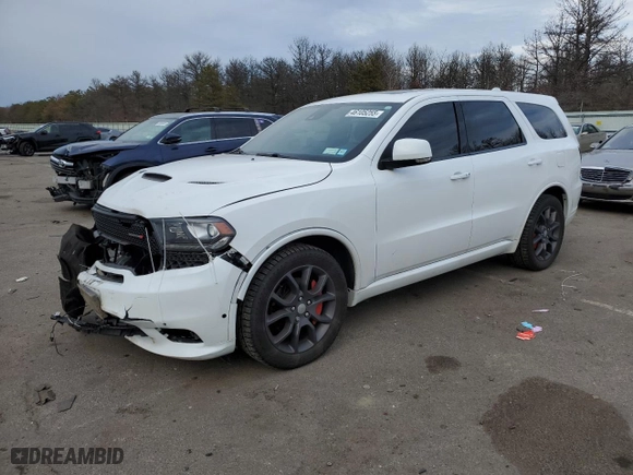2018 Dodge Durango R/T with VIN 1C4SDJCT5JC226642, listed as a Copart auction lot 46105255 with 53,901 mi miles and Salvage Title. Bid and sale history available at carsss.com. Image 1.