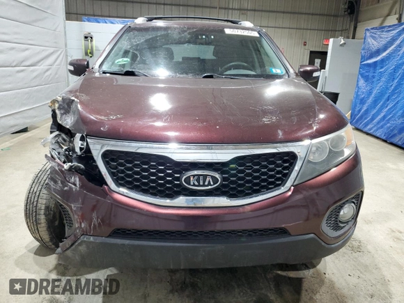 2011 Kia Sorento LX with VIN 5XYKT3A14BG131552, listed as a Copart auction lot 50732505 with 130,366 mi miles and Salvage Title. Bid and sale history available at DreamBid. Image 5.