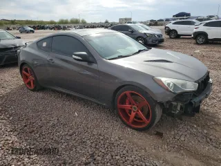 2013 Hyundai Genesis Coupe R-Spec with VIN KMHHU6KJXDU100309, listed as a Copart auction lot 49429355 with 163,605 mi miles and Salvage title. Bid and sale history available at DreamBid. Image 4.