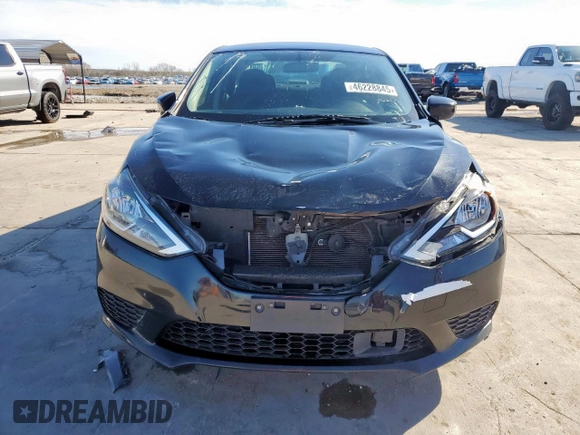 2018 Nissan Sentra S with VIN 3N1AB7AP4JY303053, listed as a Copart auction lot 46228845 with 118,855 mi miles and Clean Title. Bid and sale history available at DreamBid. Image 5.