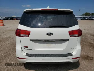 2016 Kia Sedona LX with VIN KNDMB5C1XG6162111, listed as a Copart auction lot 66929384 with 72,555 mi miles and Salvage Title. Bid and sale history available at carsss.com. Image 6.
