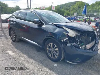 2017 Nissan Murano SL с VIN 5N1AZ2MH7HN189388, выставлен на аукционе IAAI как лот 42504695 с пробегом 97 793 миль миль и . История ставок и продаж доступна на DreamBid. Изображение 1.