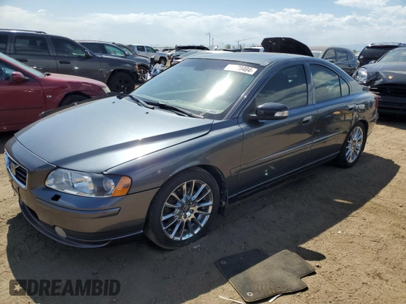 2008 Volvo S60 2.4L Turbo with VIN YV1RS547182693189, listed as a Copart auction lot 69428404 with 0 mi miles and Salvage Title. Bid and sale history available at carsss.com. Image 1.