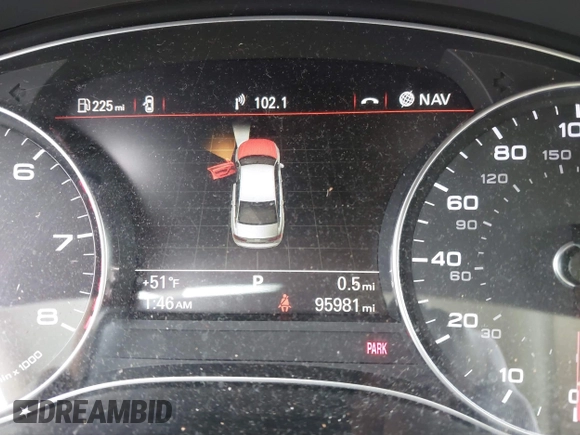2013 Audi A6 Premium Plus z VIN WAUGGAFC8DN077982, wystawiony jako IAAI lot #41783832 z przebiegiem 95 981 mil mil oraz . Historia ofert i sprzedaży dostępna na DreamBid. Obrazek 7.