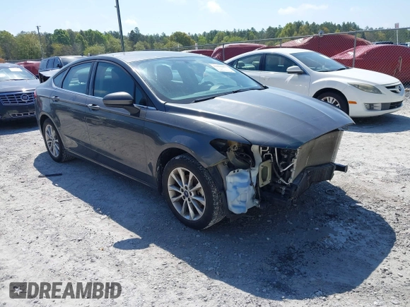 2017 Ford Fusion SE with VIN 3FA6P0HDXHR100346, listed as a IAAI auction lot 41895097 with 89,240 mi miles. Bid and sale history available at carsss.com. Image 1.