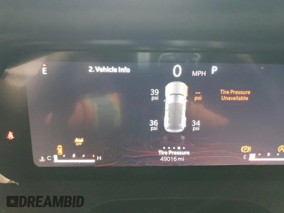 2023 Jeep Grand Cherokee Limited with VIN 1C4RJGBG8PC564219, listed as a Copart auction lot 53923505 with 49,016 mi miles and Salvage title. Bid and sale history available at DreamBid. Image 9.