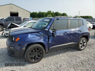 2018 Jeep Renegade Altitude with VIN ZACCJBBB8JPH77901, listed as a Copart auction lot 60530385 with 109,563 mi miles and Salvage title. Bid and sale history available at DreamBid. Image 1.