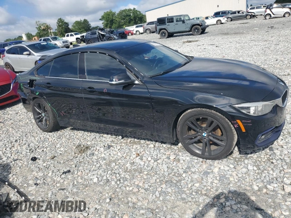 2018 BMW 4 Series 430i z VIN WBA4J1C5XJBG76540, wystawiony jako Copart lot #59963235 z przebiegiem 70 593 mil mil oraz Szkoda całkowita • Salvage title. Historia ofert i sprzedaży dostępna na DreamBid. Obrazek 4.
