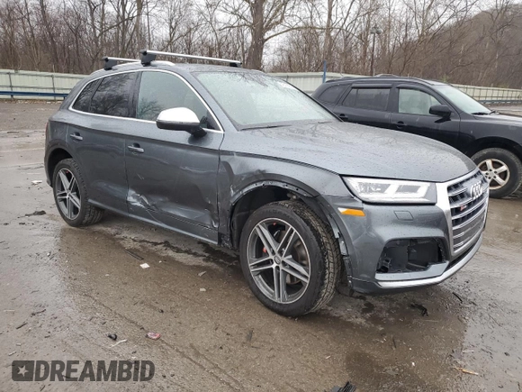 2019 Audi SQ5 Premium Plus with VIN WA1B4AFY8K2114832, listed as a Copart auction lot 48434384 with 36,112 mi miles and . Bid and sale history available at DreamBid. Image 4.