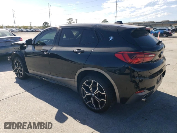 2018 BMW X2 sDrive28i with VIN WBXYJ3C36JEJ82575, listed as a Copart auction lot 45860244 with 42,260 mi miles and Salvage title. Bid and sale history available at DreamBid. Image 2.
