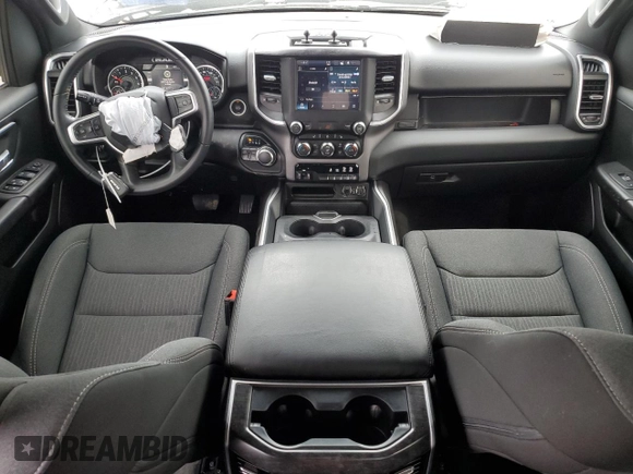 2022 Ram 1500 Big Horn z VIN 1C6SRFBT3NN145608, wystawiony jako Copart lot #47958225 z przebiegiem 51 134 mil mil oraz Szkoda całkowita • Salvage title. Historia ofert i sprzedaży dostępna na DreamBid. Obrazek 8.