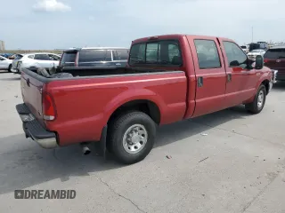 2003 Ford Super Duty F-250 XL with VIN 1FTNW20F03EB10672, listed as a Copart auction lot 65245904 with 234,956 mi miles and Salvage Title. Bid and sale history available at carsss.com. Image 3.