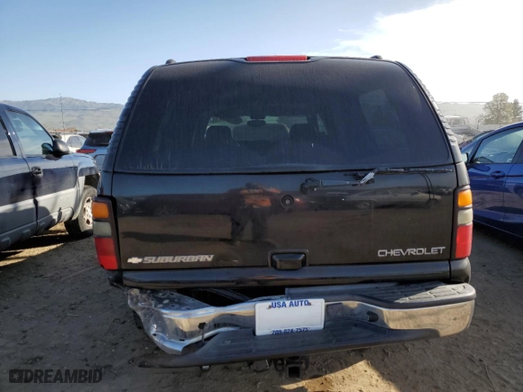 2004 Chevrolet Suburban LT with VIN 1GNFK16T24J154454, listed as a Copart auction lot 45388505 with NaN miles and Salvage Title. Bid and sale history available at carsss.com. Image 6.