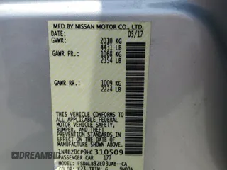 2017 Nissan LEAF SL with VIN 1N4BZ0CP9HC310509, listed as a Copart auction lot 61179593 with 50,219 mi miles. Bid and sale history available at carsss.com. Image 13.