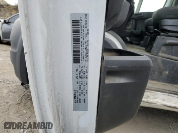 2018 Ram ProMaster Cargo with VIN 3C6URVJG1JE108272, listed as a Copart auction lot 88373495 with 115,520 mi miles and Salvage Title. Bid and sale history available at carsss.com. Image 12.
