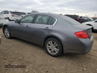 2012 Infiniti G25 x with VIN JN1DV6AR5CM861452, listed as a Copart auction lot 83300584 with 81,057 mi miles and Clean Title. Bid and sale history available at DreamBid. Image 2.