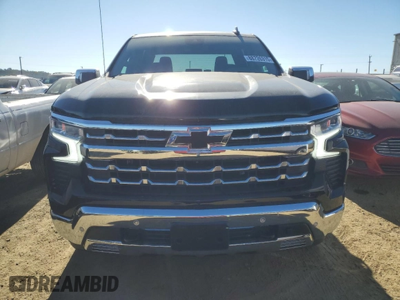 2023 Chevrolet Silverado 1500 LTZ with VIN 1GCUDGE85PZ203694, listed as a Copart auction lot 88726315 with 2,816 mi miles and Salvage Title. Bid and sale history available at carsss.com. Image 5.