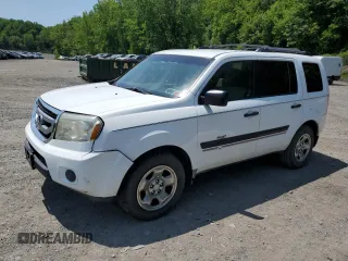 2010 Honda Pilot LX z VIN 5FNYF4H21AB003099, wystawiony jako Copart lot #59699795 z przebiegiem 158 056 mil mil oraz Czysty tytuł • Clean title. Historia ofert i sprzedaży dostępna na DreamBid. Obrazek 1.