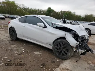 2015 Hyundai Genesis Coupe 3.8L Base with VIN KMHHT6KJ7FU125478, listed as a Copart auction lot 66081934 with 77,314 mi miles and Salvage title. Bid and sale history available at DreamBid. Image 4.