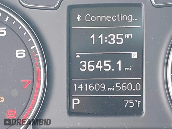 2016 Audi Q3 Premium Plus with VIN WA1BFCFSXGR022587, listed as a IAAI auction lot 42133288 with 141,609 mi miles. Bid and sale history available at carsss.com. Image 15.
