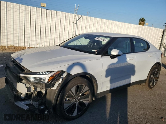 2023 Polestar 2 with VIN YSMED3KA0PL154285, listed as a Copart auction lot 81638724 with 33,283 mi miles and Clean Title. Bid and sale history available at carsss.com. Image 1.